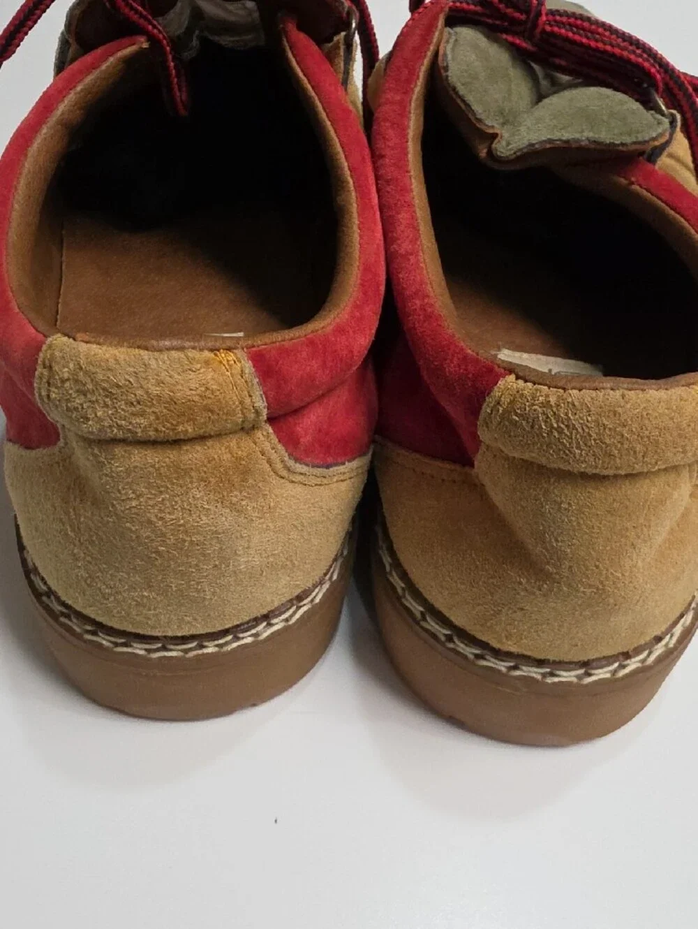 Subterrain Vintage Suede Tyrolean Walking Shoes Y2K Gorpcore Low Top - Size 11D